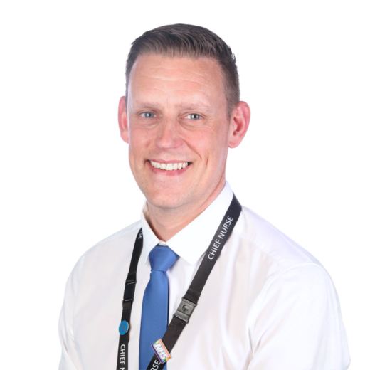 A headshot image of Dr Giles Thorpe.