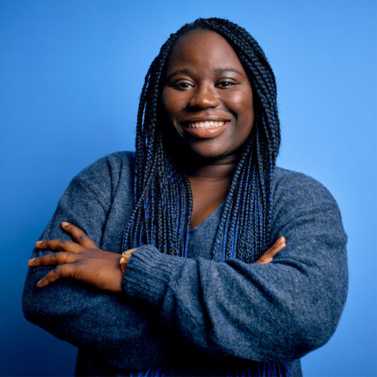 Smiling woman